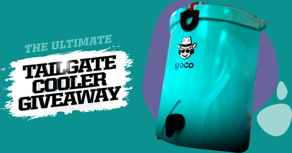 Yoco Vodka The Ultimate Tailgate Cooler Giveaway