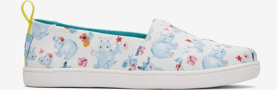 Youth Alpargata Summer Hippos