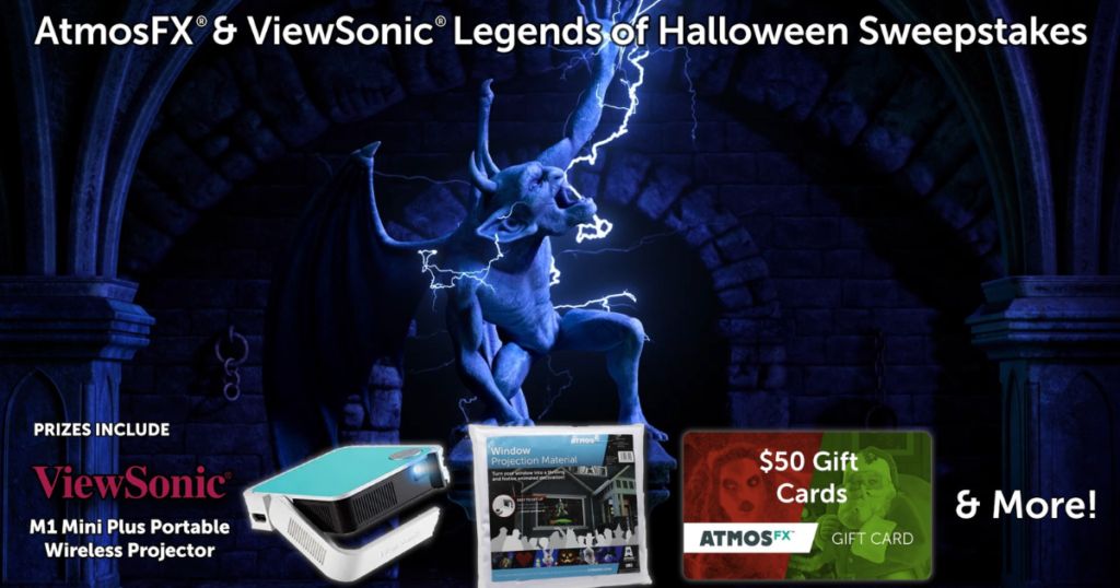 atmosfx viewsonic halloween
