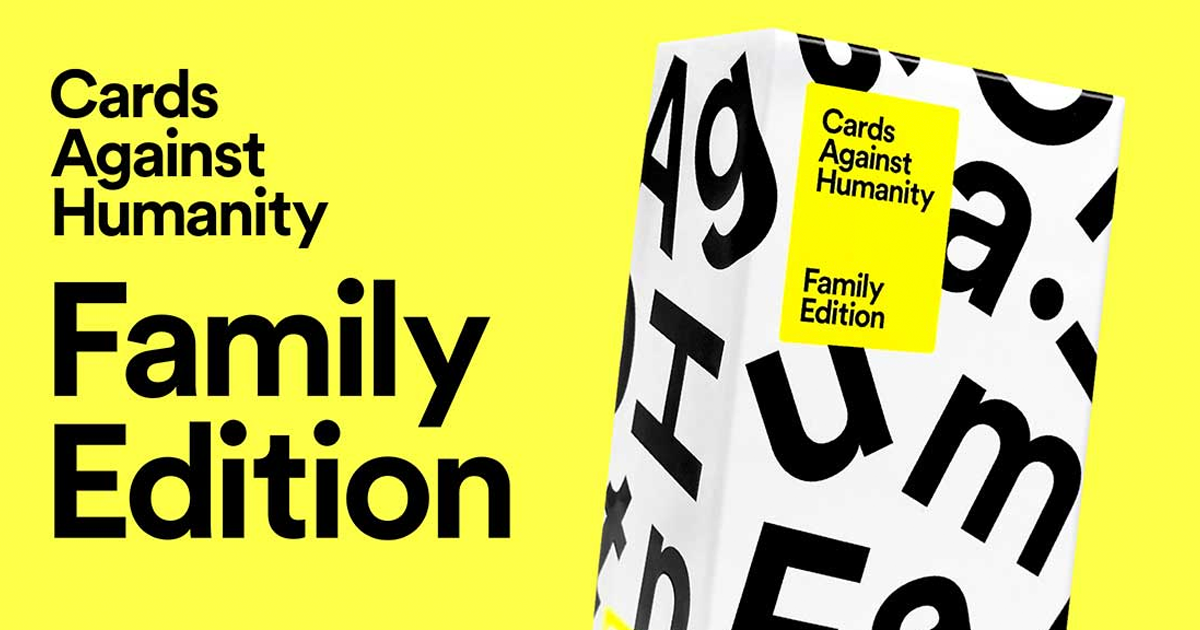 cards against humanity family edition