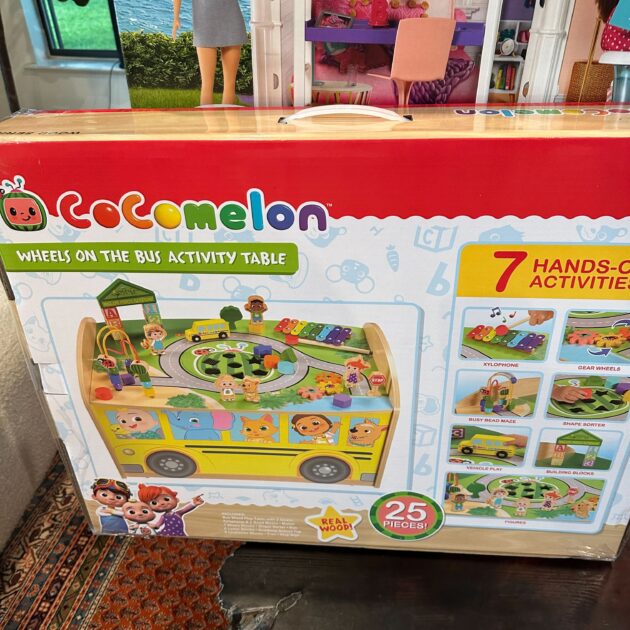 cocomelon activity table x