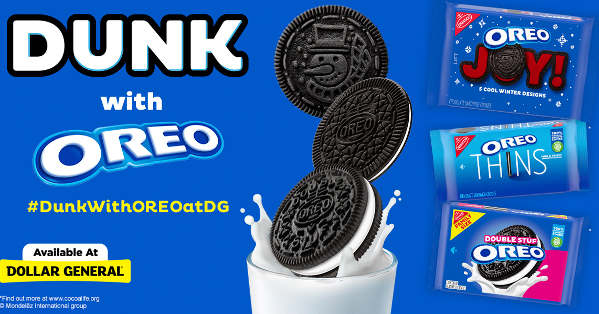dunk with oreo