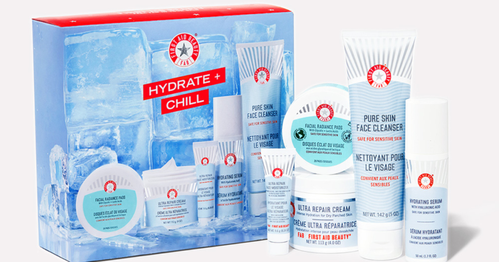 first aid beauty hydrate chill set