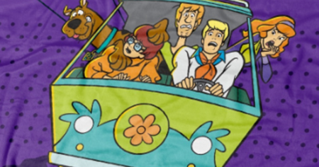 scooby doo blanket