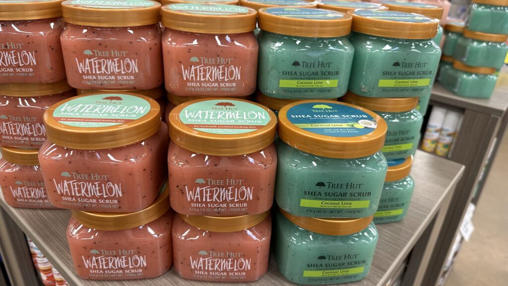 tree hut sugar scrub watermelon and coconutlime x