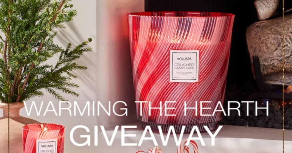 voluspa warming the hearth giveaway