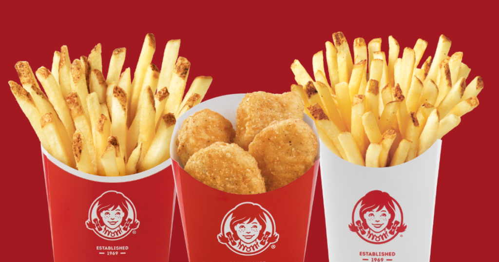 wendys fries nuggets freebies