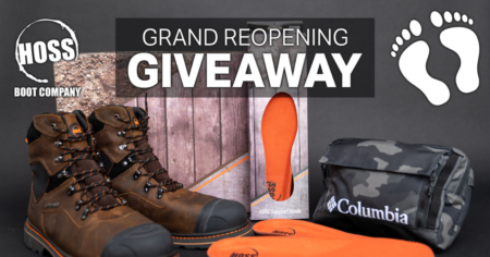 BigFeet Grand Reopening Giveaway