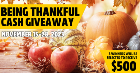 Al Capone Being Thankful Cash Giveaway