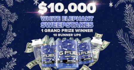 G FUEL k White Elephant Giveaway