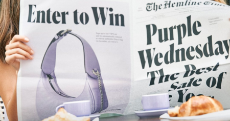 Hemline Purple Wednesday Giveaway