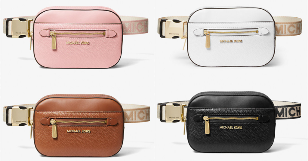 Jet Set Small Pebbled Leather Belt Bag