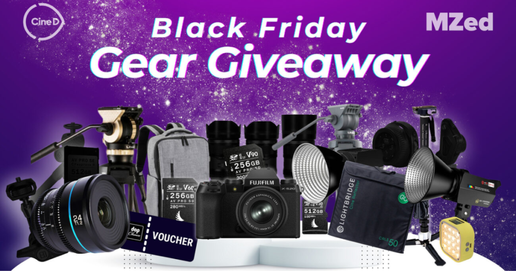 MZed Black Friday Gear Giveaway