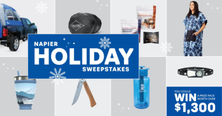 Napier Outdoors Holiday Sweepstakes