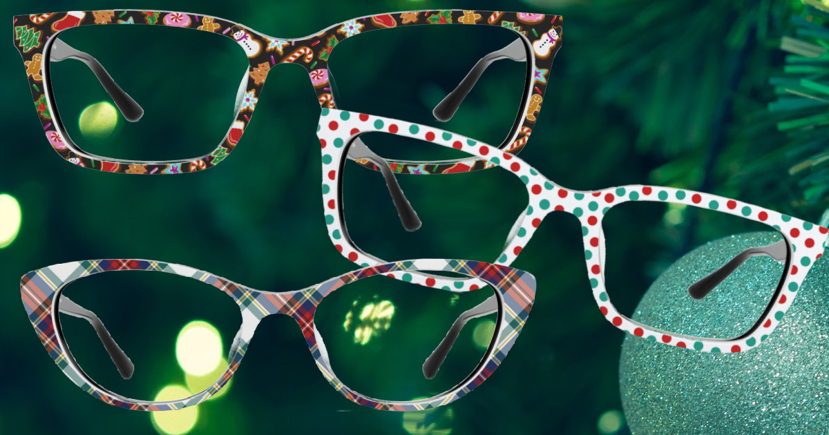 Pair Eyewear Christmas Collage