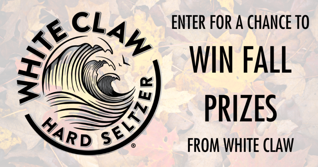 WHITE CLAW Hard Seltzer Fall Merchandise E Mail Sweepstakes