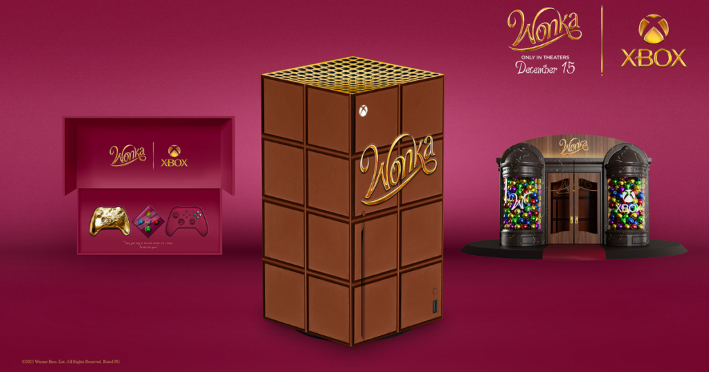 Wonka and Xbox Series X Custom Console Sweepstakes