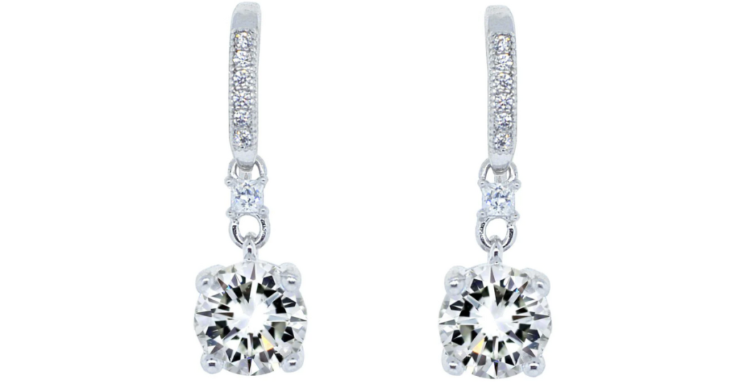 catechloe valerie silver earrings