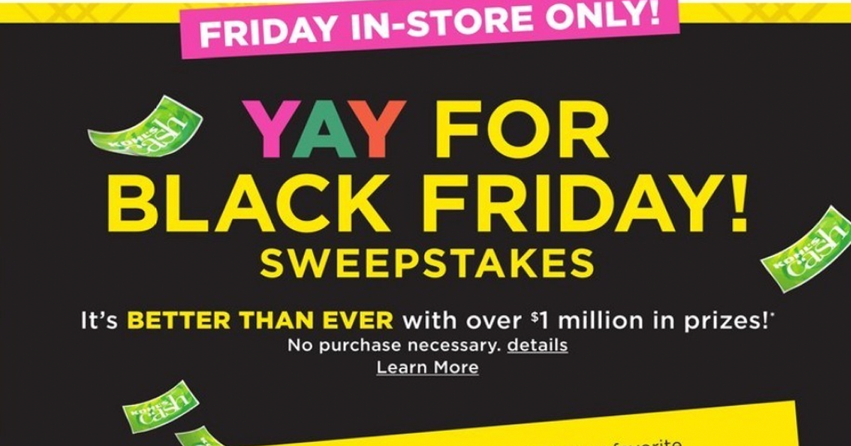 kohls black friday sweeps