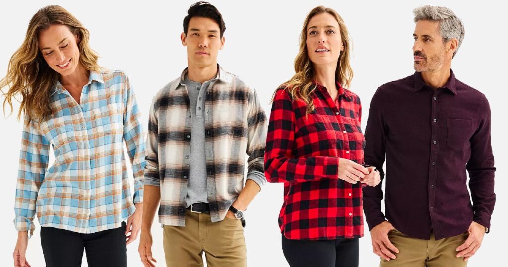 kohls flannel