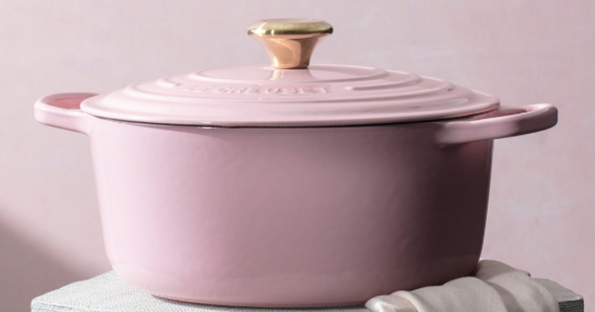 le creuset pink