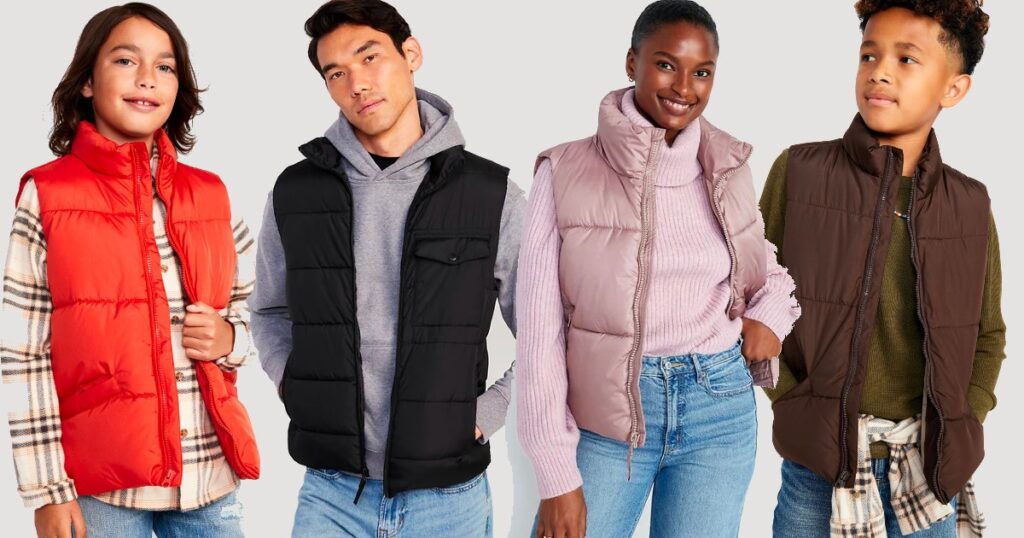 old navy puffer vest