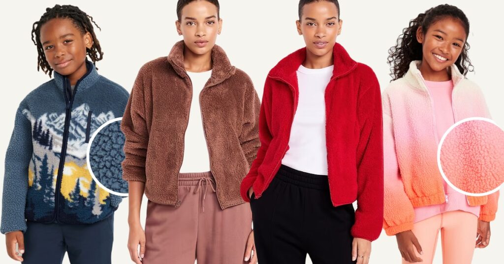 old navy sherpa