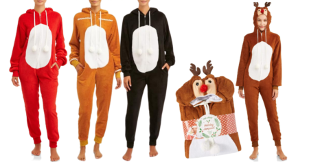 onesie deal adults walmart holiday hooded