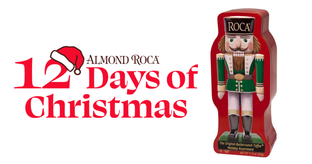 Almond Roca Days of Christmas Nutcracker Tin Giveaway