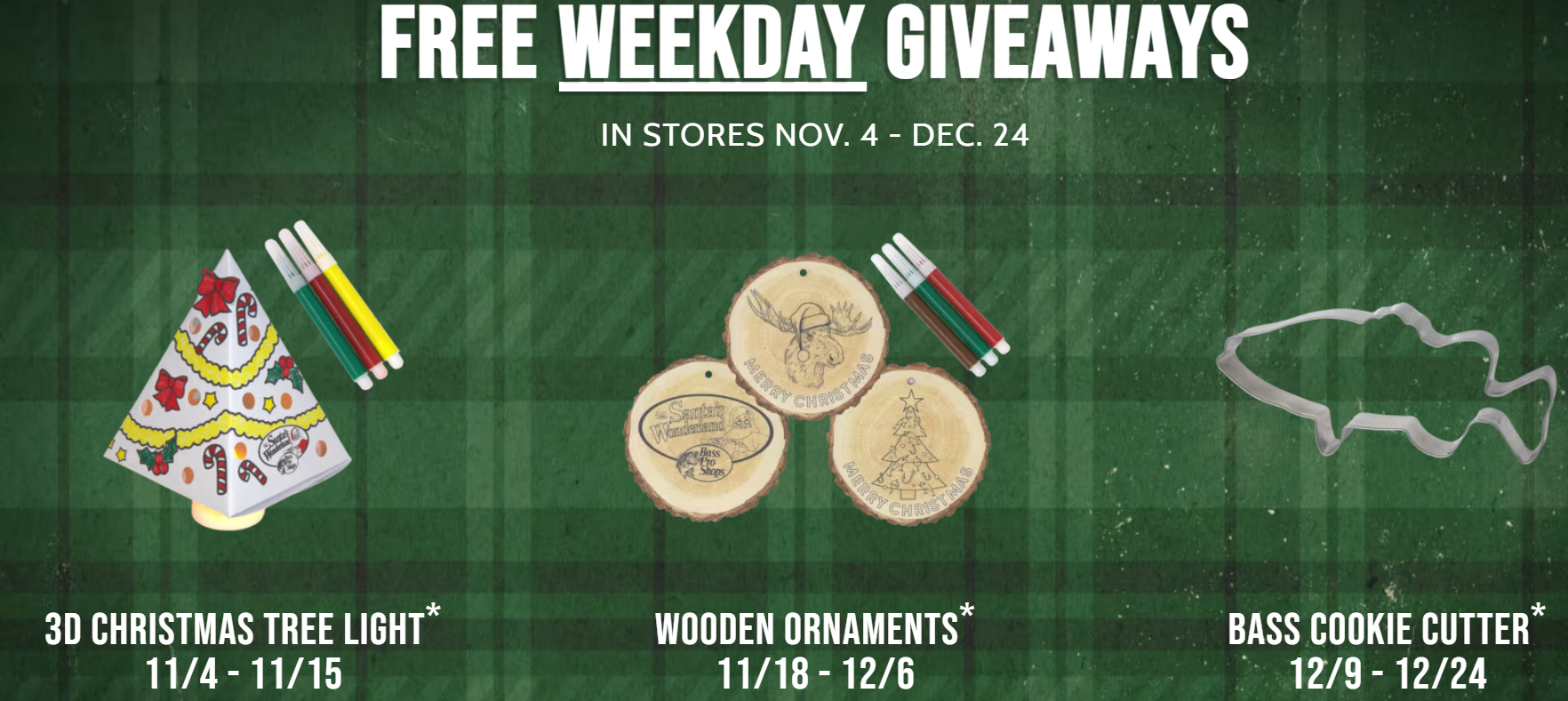 Bass Pro Giveaways Bass pro crafts