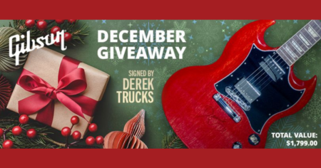 Derek Trucks Signed SG Giveaway