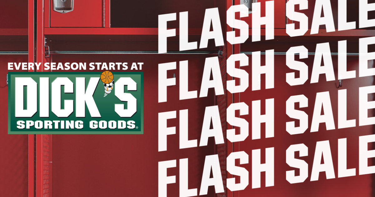 Dick's Flash Sale Dick's Flash Sale