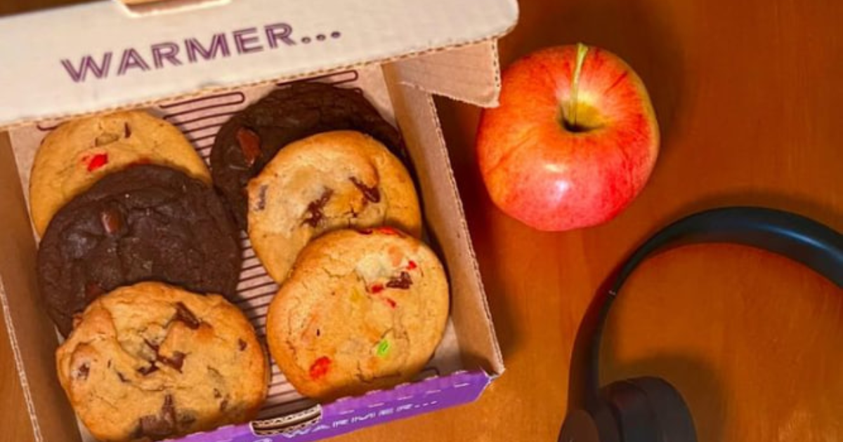 Free Pack of Cookies at Insomnia Cookies with Purchase for School Faculty Staff