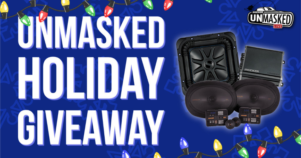 KICKER Holiday Giveaway