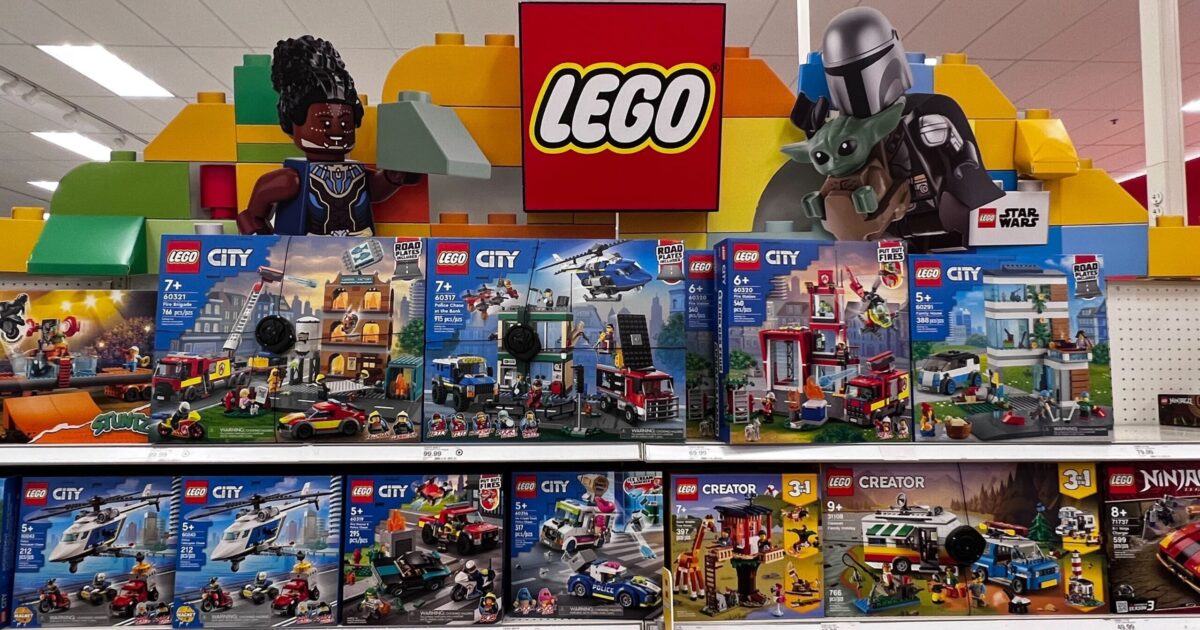 LEGO Target LEGO displays at Target
