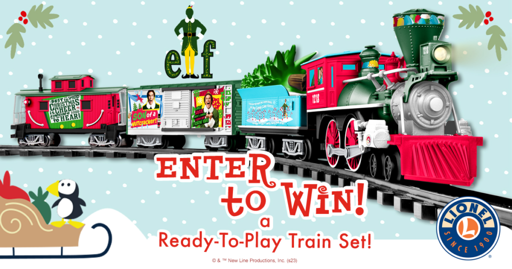 Lionel ELF Ready To Play Train Set Giveaway