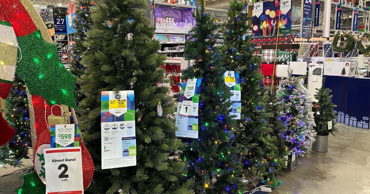 Lowes Christmas Trees