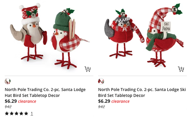 North Pole Birds