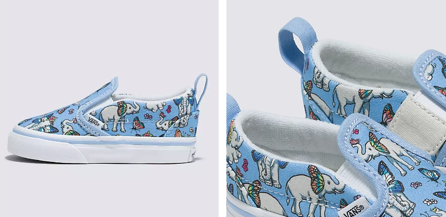 Toddler Slip On V Shoe