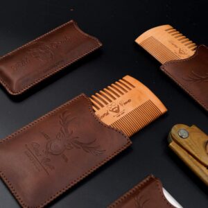 Wooden Comb with case