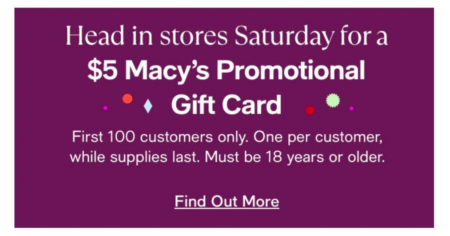 free macys gift card