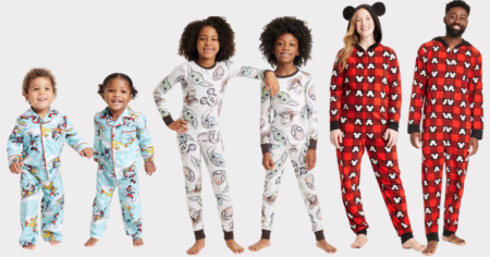 matching disney family pajamas double stacking offer