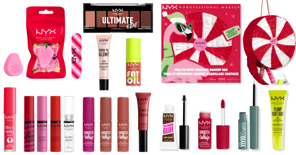 nyx sleigh set with freebies ulta