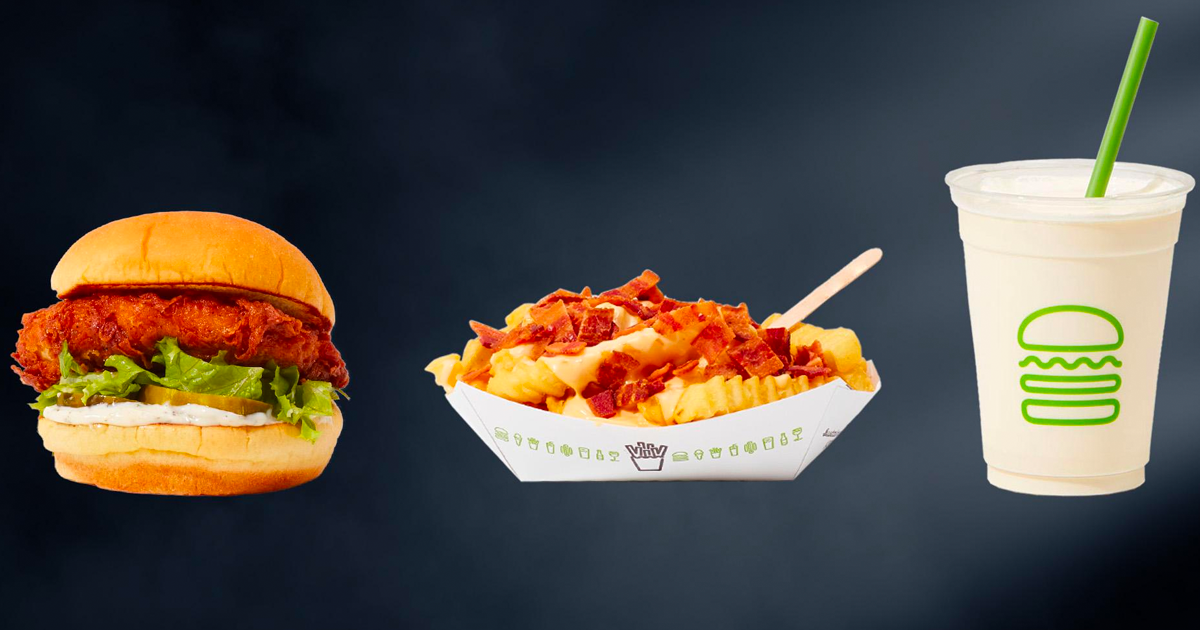 three for free shake shack