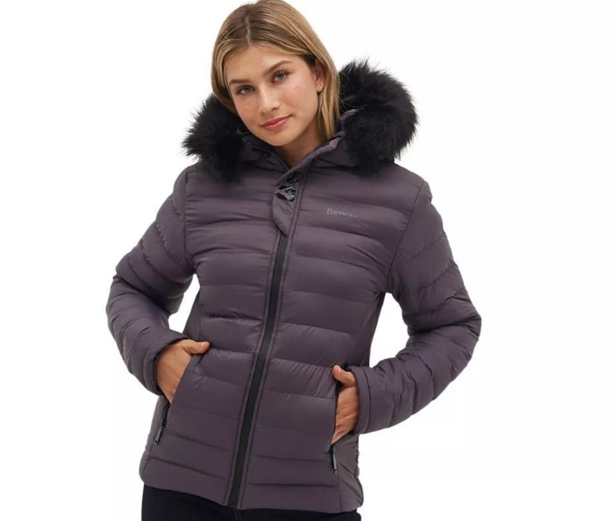 BENCH DNA Ludlow Hooded Puffer Jacket