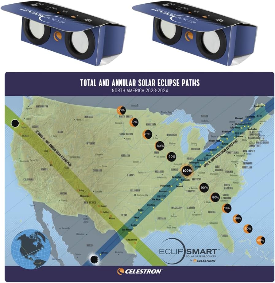 Celestron – Pack EclipSmart Safe Solar Power Viewers