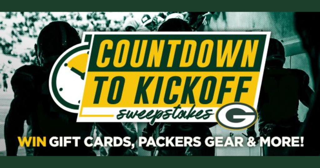 Countdown to Kickoff Sweepstakes