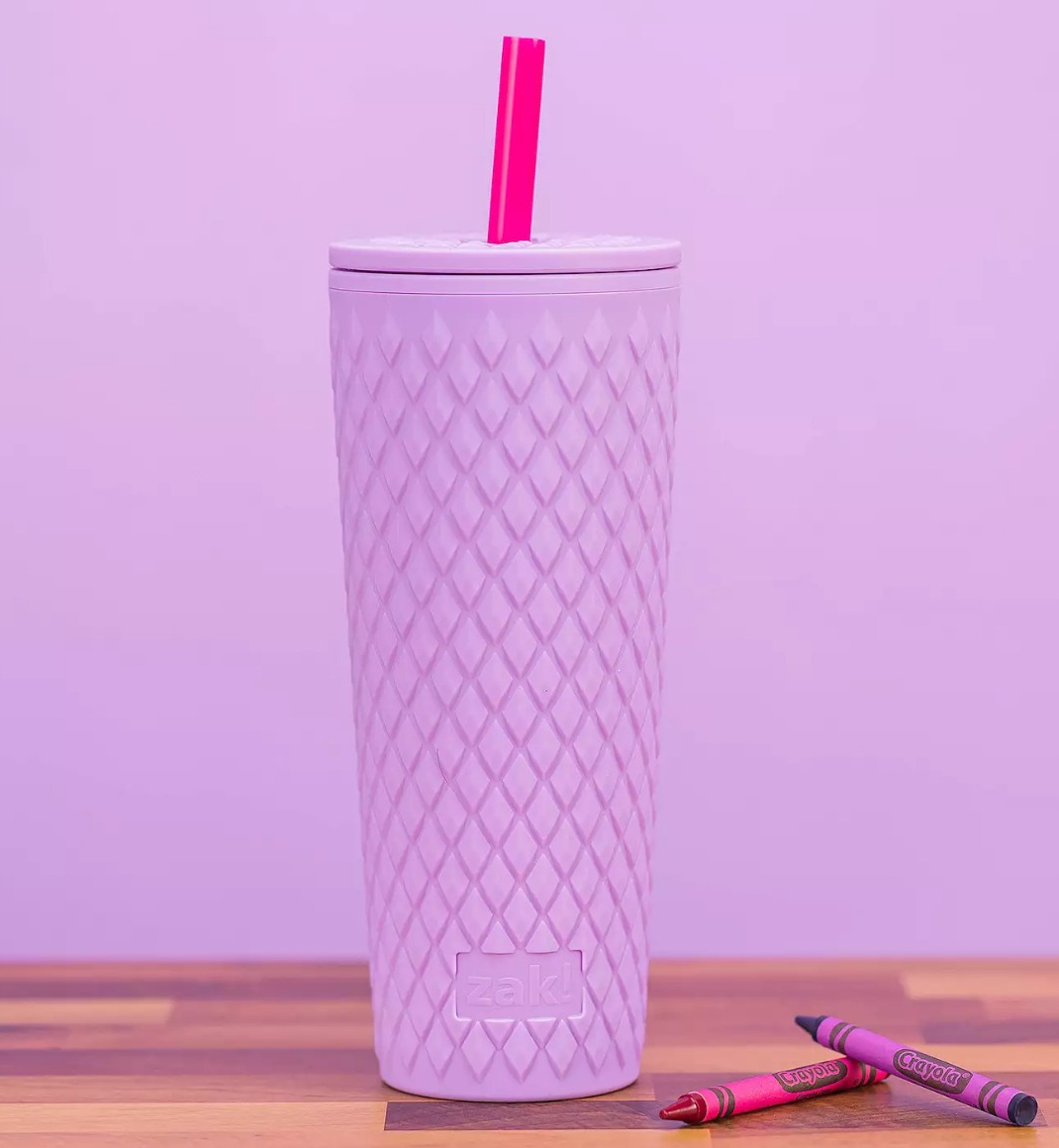 Crayola oz Cora Tumbler with Straw