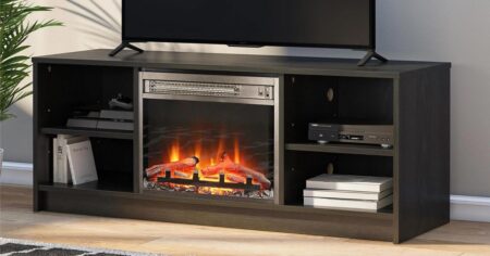 Fireplace TV Stand