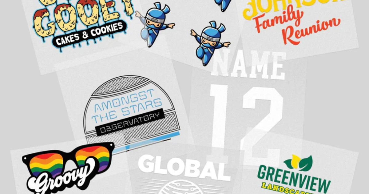 Free DTF Transfers UV PermaStickers Sample Pack